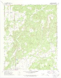 Blackgum 1972 topographic map thumbnail