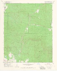 Blackjack Ridge 1966 topographic map thumbnail