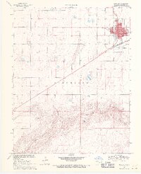 Boise City 1969 topographic map thumbnail