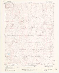 Boise City SE 1969 topographic map thumbnail