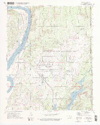 Braggs 1974 topographic map thumbnail