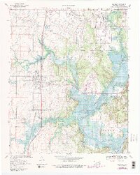 Chouteau 1970 topographic map thumbnail