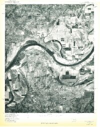 Fort Coffee 1977 topographic map thumbnail