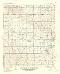 Fort Reno 1949 topographic map thumbnail