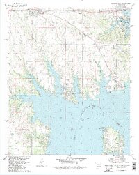 Kinston South topographic map thumbnail