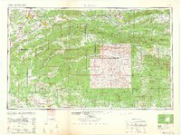 Mc Alester 1962 topographic map thumbnail