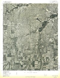 Dill City NE 1976 topographic map thumbnail