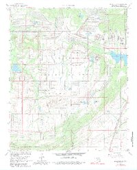 Mc Alester SW topographic map thumbnail