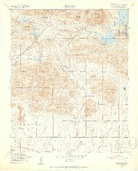 Mount Scott 1949 topographic map thumbnail
