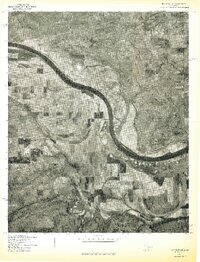 Muldrow SW 1970 topographic map thumbnail