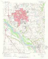Norman 1965 topographic map preview