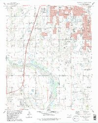 Oklahoma City SE 1986 topographic map thumbnail