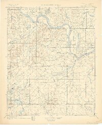 Okmulgee 1900 topographic map thumbnail
