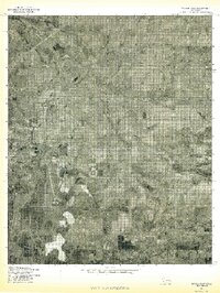Poteau East 1977 topographic map thumbnail