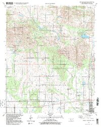 Quanah Mountain 1997 topographic map thumbnail
