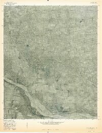 Quanah NW topographic map thumbnail