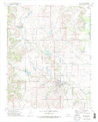 Ramona 1972 topographic map thumbnail