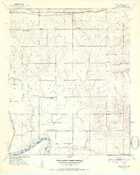 Shoals 1951 topographic map thumbnail