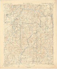 Tahlequah 1901 topographic map thumbnail