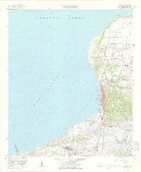 Aguadilla 1960 topographic map thumbnail