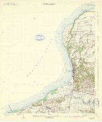 Aguadilla 1942 topographic map preview