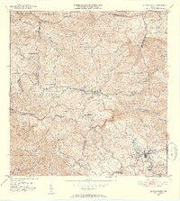 Barranquitas 1953 topographic map thumbnail