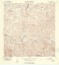 Bayaney 1952 topographic map thumbnail