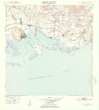 Central Aguirre 1952 topographic map thumbnail