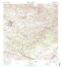 Coamo 1972 topographic map thumbnail