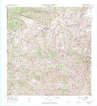 Corozal 1972 topographic map thumbnail