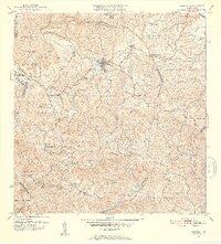 Corozal 1953 topographic map thumbnail