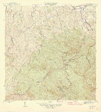 El Yunque 1946 topographic map thumbnail