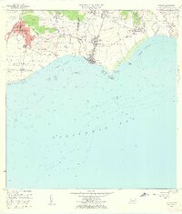 Guayama 1960 topographic map thumbnail
