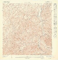 Naranjito NE topographic map thumbnail