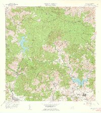 Patillas 1960 topographic map thumbnail