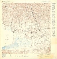 Puerto Real SE topographic map thumbnail