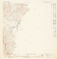 Punta Guayanes NE topographic map thumbnail