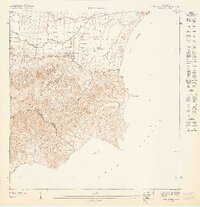 Punta Guayanes SO topographic map thumbnail