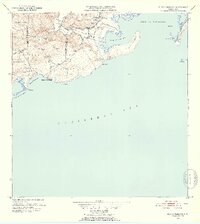 Punta Verraco 1952 topographic map thumbnail