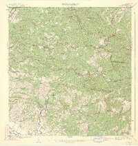 Rosario 1942 topographic map thumbnail