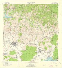 Yauco 1958 topographic map thumbnail