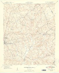 Abbeville East 1950 topographic map thumbnail