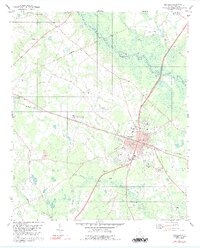 Bamberg 1979 topographic map thumbnail