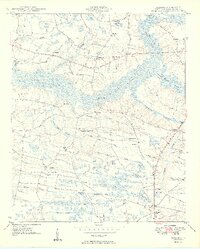 Bayboro 1949 topographic map thumbnail