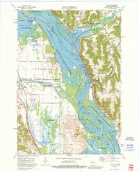Alma 1974 topographic map thumbnail