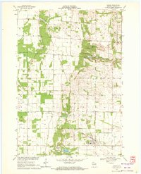 Almond 1969 topographic map thumbnail