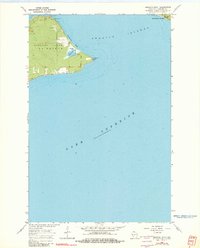 Amnicon Point 1964 topographic map thumbnail