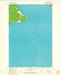 Amnicon Point 1964 topographic map thumbnail
