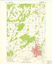 Antigo 1973 topographic map thumbnail