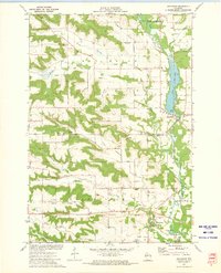 Arkansaw 1972 topographic map thumbnail